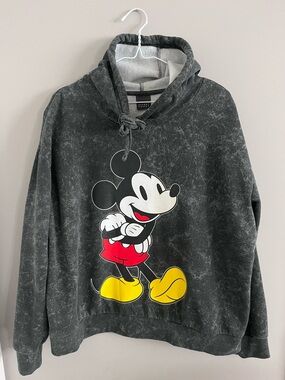 Disney Mickey Mouse Graphic Hoodie Size 1X